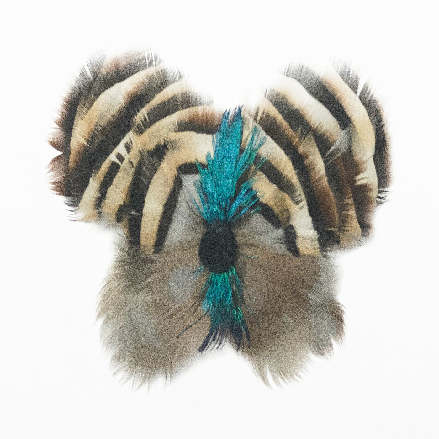 Feather Butterfly Hair Barrettes