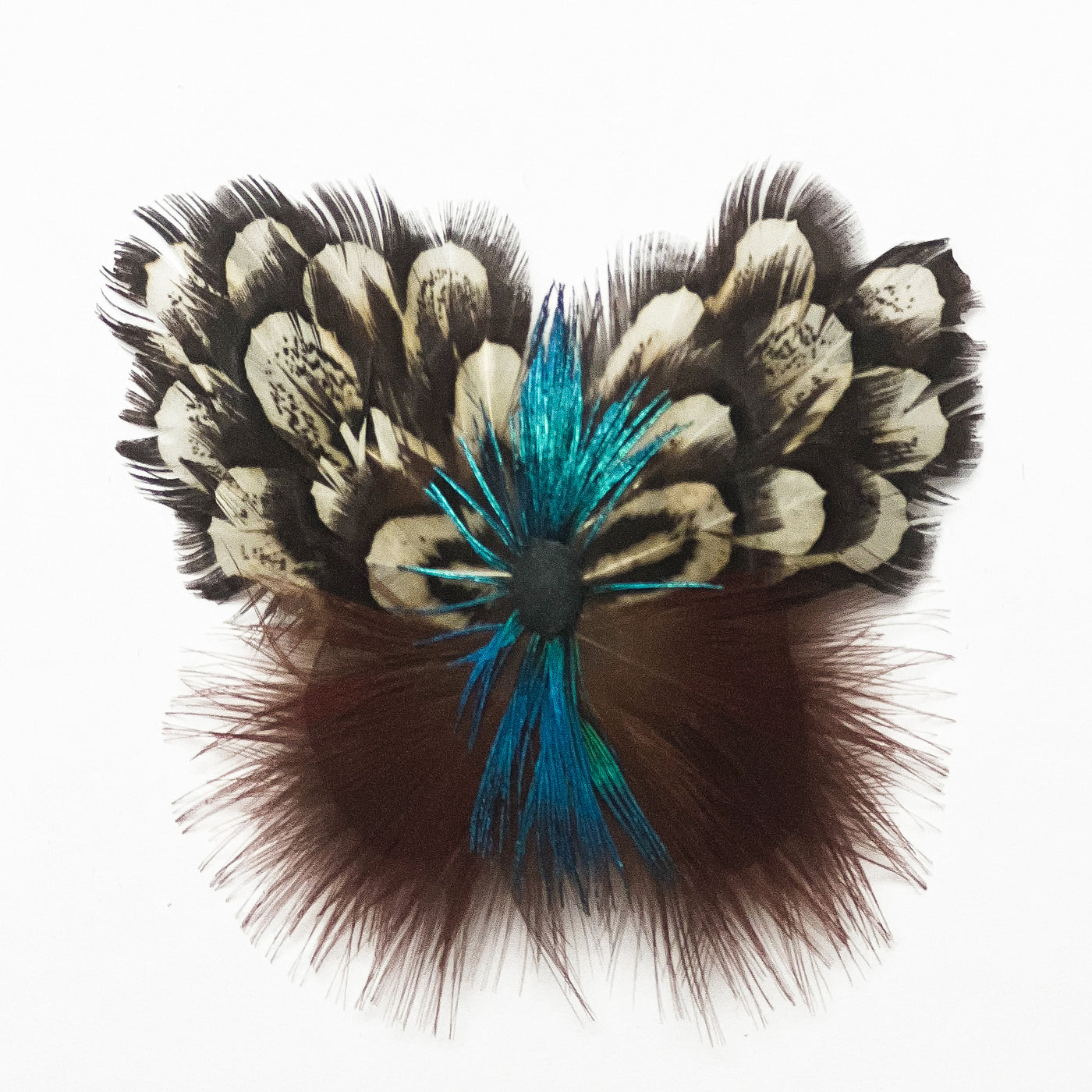 Feather Butterfly Hair Barrettes