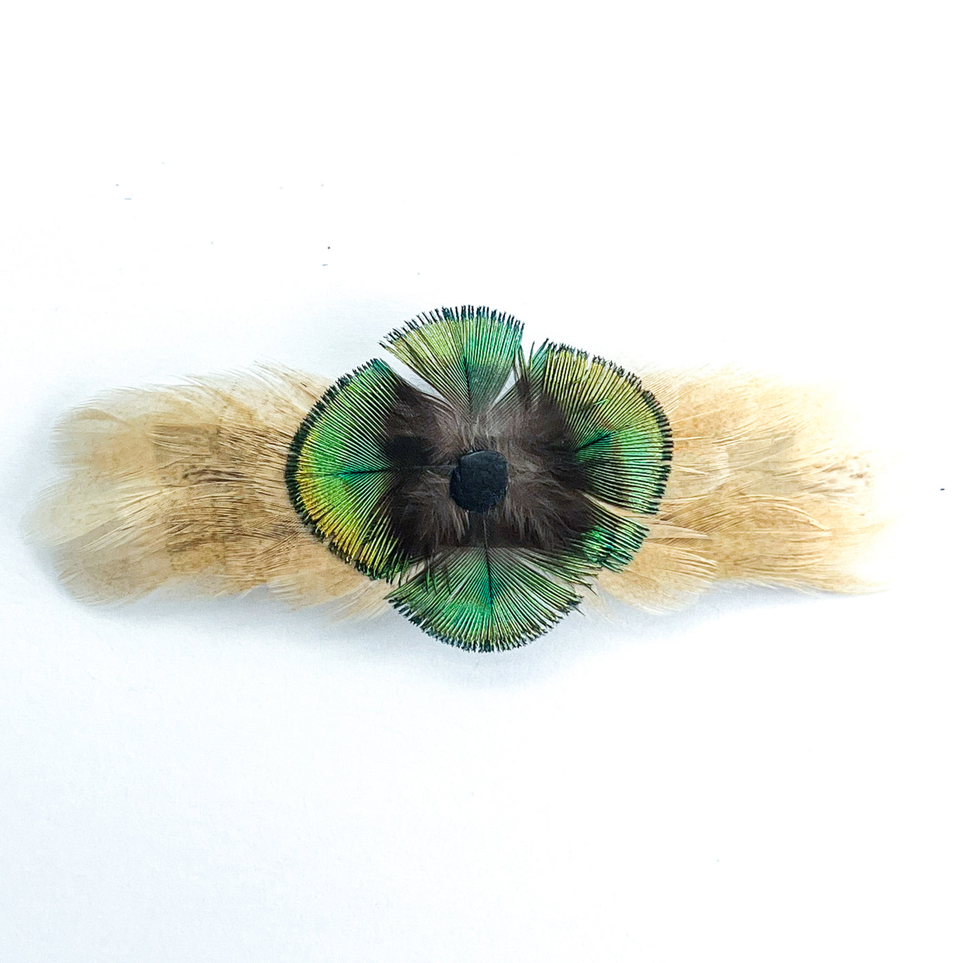 Feather Hair Barrettes