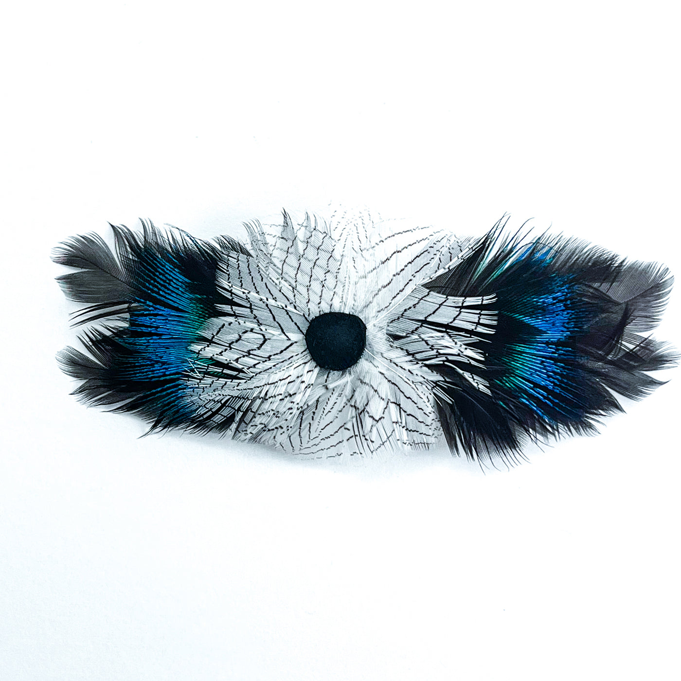 Feather Hair Barrettes