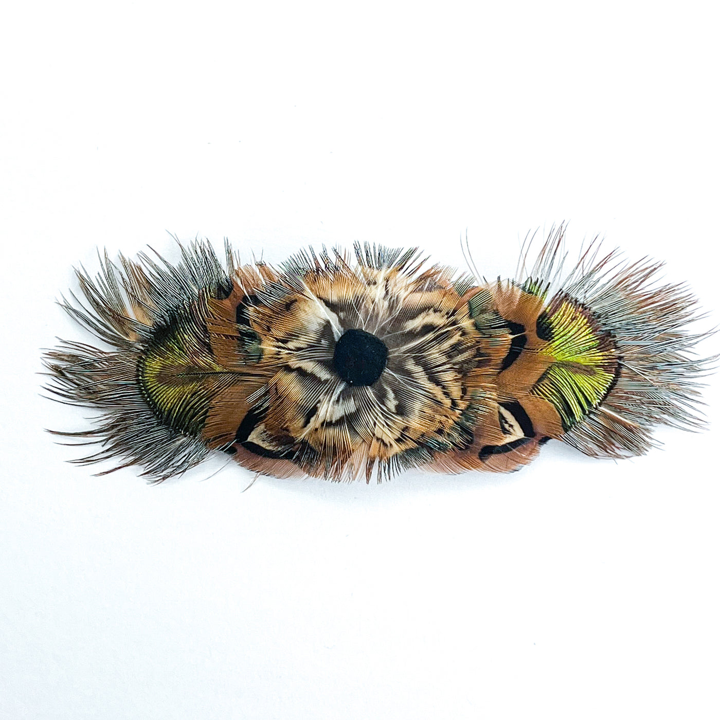 Feather Hair Barrettes