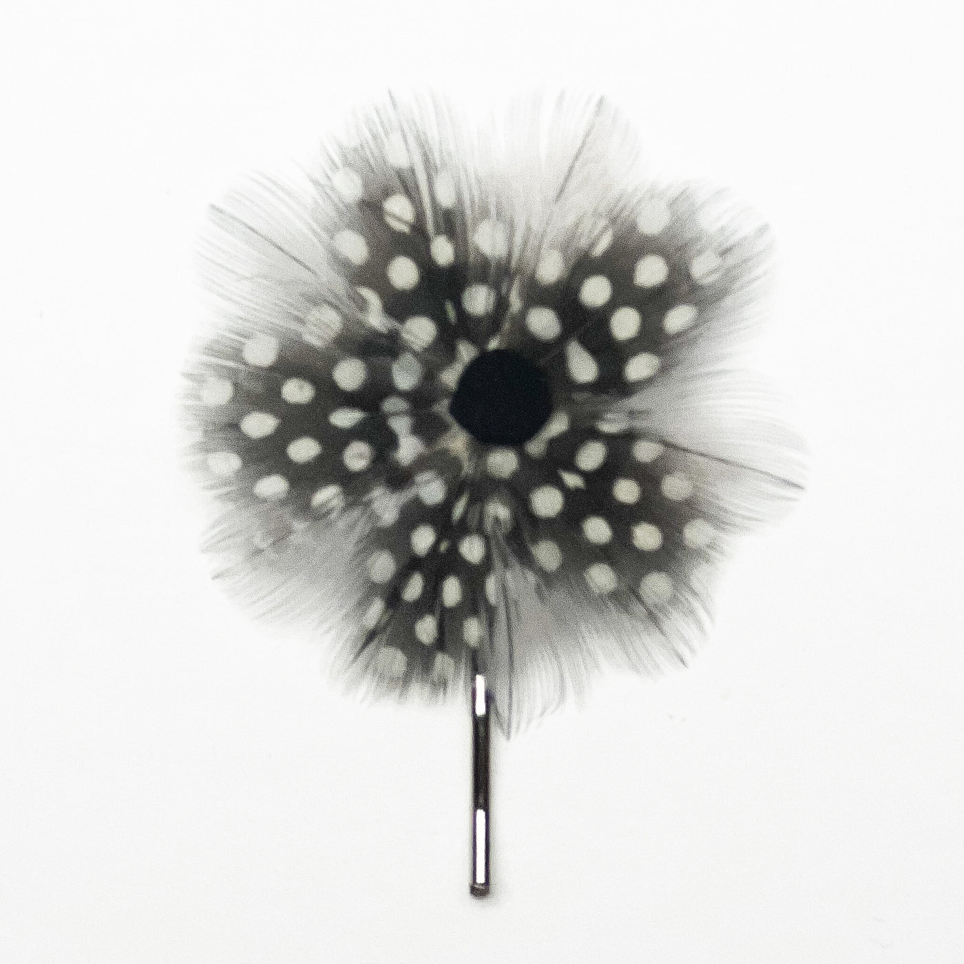 Feather Rosette Bobby Pin