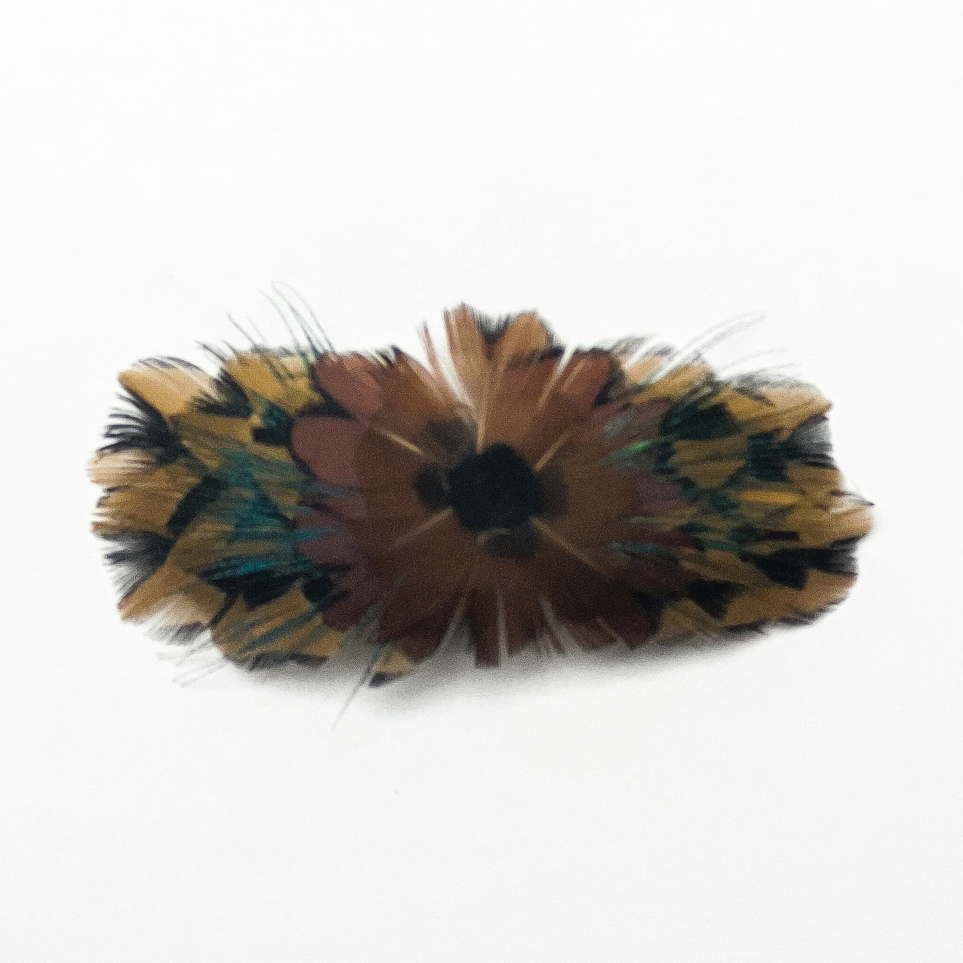 Feather Hair Barrettes