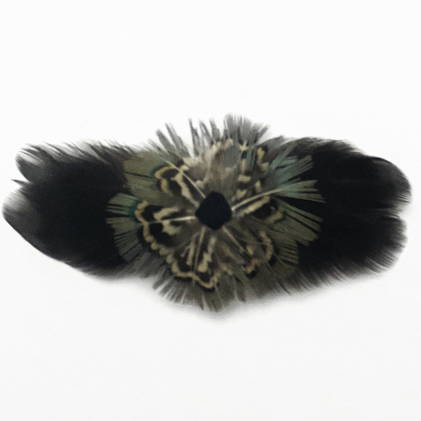 Feather Hair Barrettes